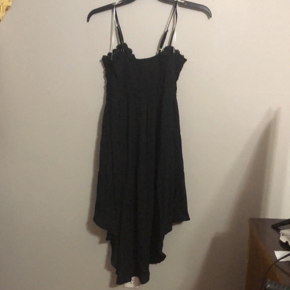 New Black Hi Low Dress without Tags - Picture 3 of 4